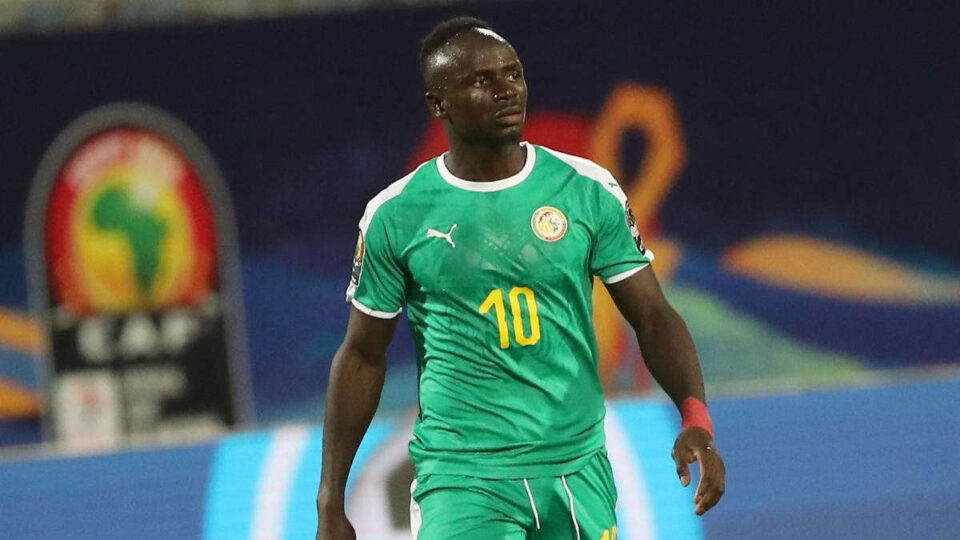 Sadio Mané sous le maillot du Sénégal