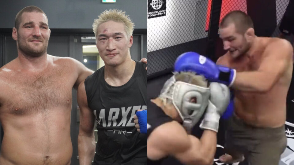 Sean Strickland anéantit un kickboxeur japonais lors d'un sparring à Tokyo (VIDEO)