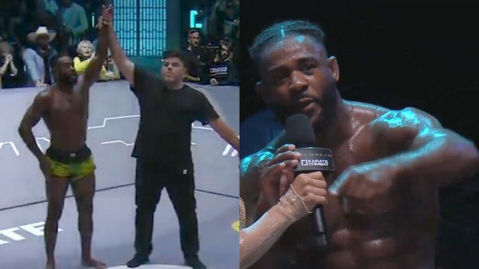 Aljamain Sterling remporte par soumission au Karate Combat et défie Movsar Evloev, le numéro 5 UFC