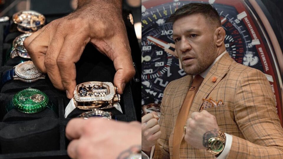 Conor McGregor, star de l'UFC, et sa collection de montres de luxe Montres de luxe