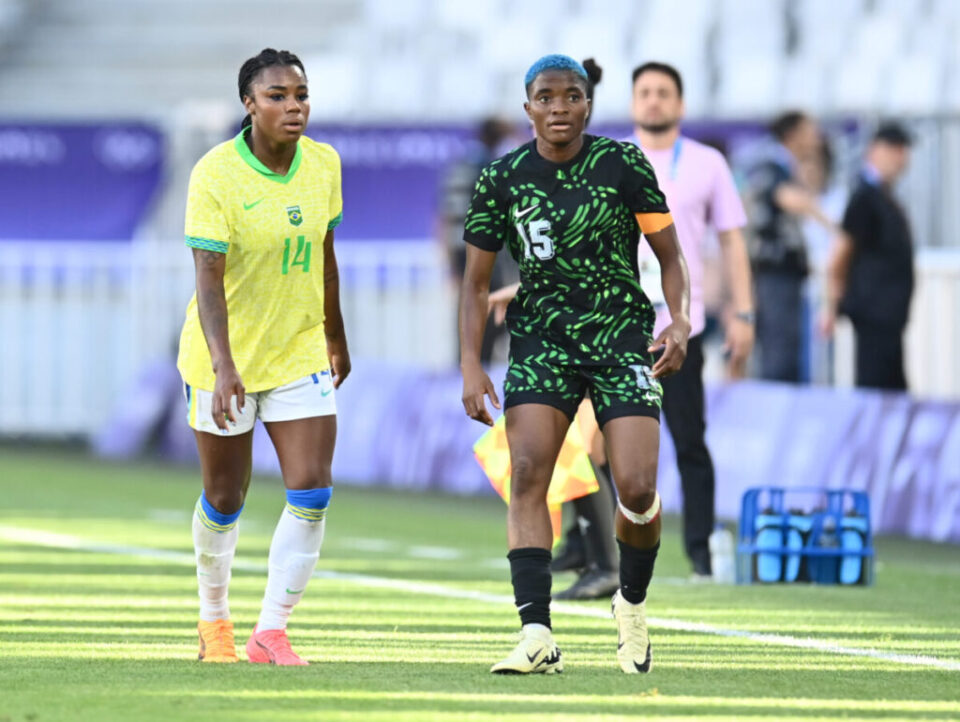 Défaite d'entrée pour le Nigeria contre le Brésil aux JO 2024 : les Super Falcons tombent 0-1.