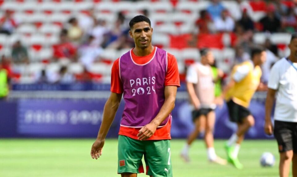 JO 2024 : Hakimi de retour au Parc des Princes avec le Maroc