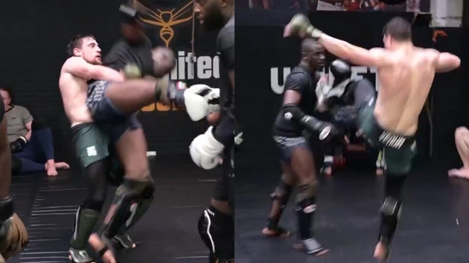 MMA - Sparring intense entre William Gomis et un prospect français