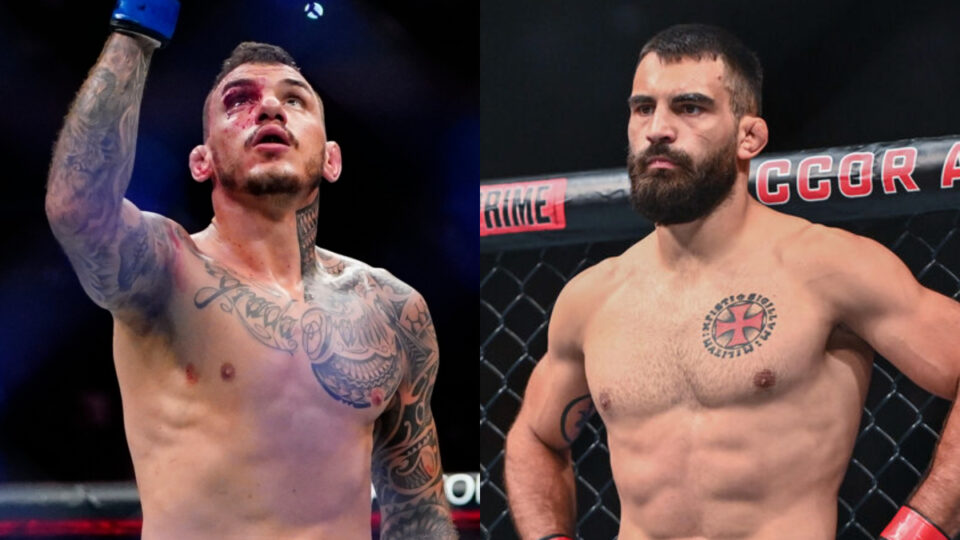 Renato Moicano met en garde Benoit Saint-Denis avant leur combat à l'UFC Paris 3