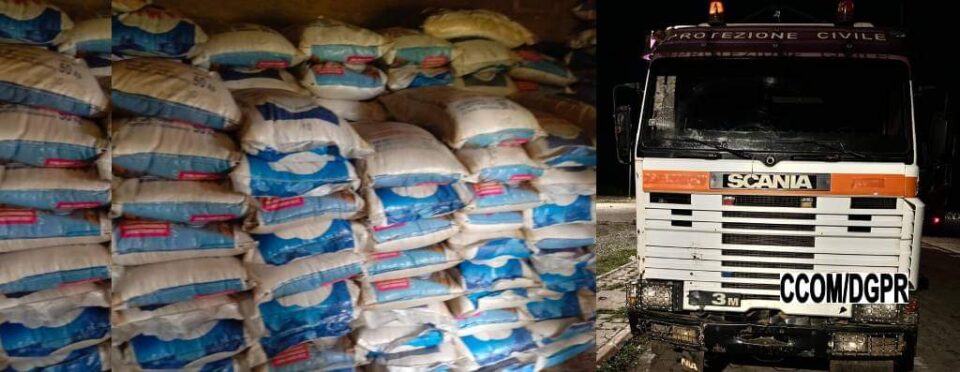 Bénin: 1000 sacs de riz volés interceptés par la Police à Kilibo