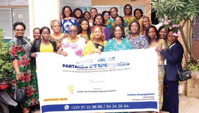 Rencontre au Bénin pour une meilleure représentation des femmes dans les instances politiques et sociétales