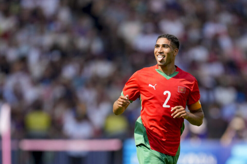 Hakimi, capitaine marocain, ému au Parc : qualification historique en demi-finales JO !