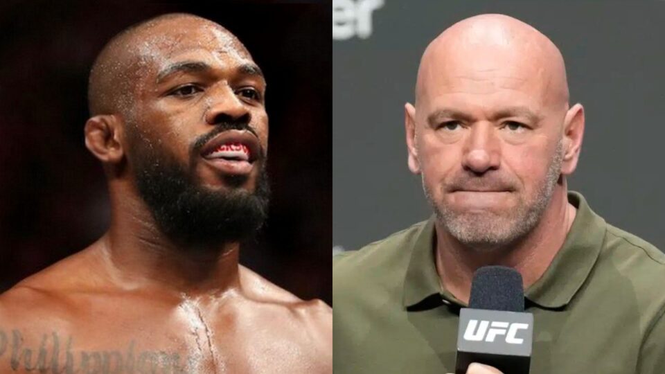 MMA : Jon Jones salue Dana White de manière comique