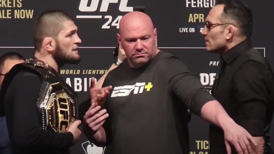 Khabib Nurmagomedov affirme : "Tony Ferguson n'avait aucune chance contre moi"