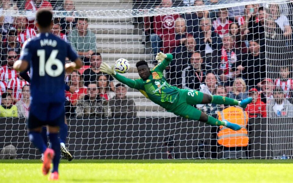 PL : André Onana sauve Manchester United