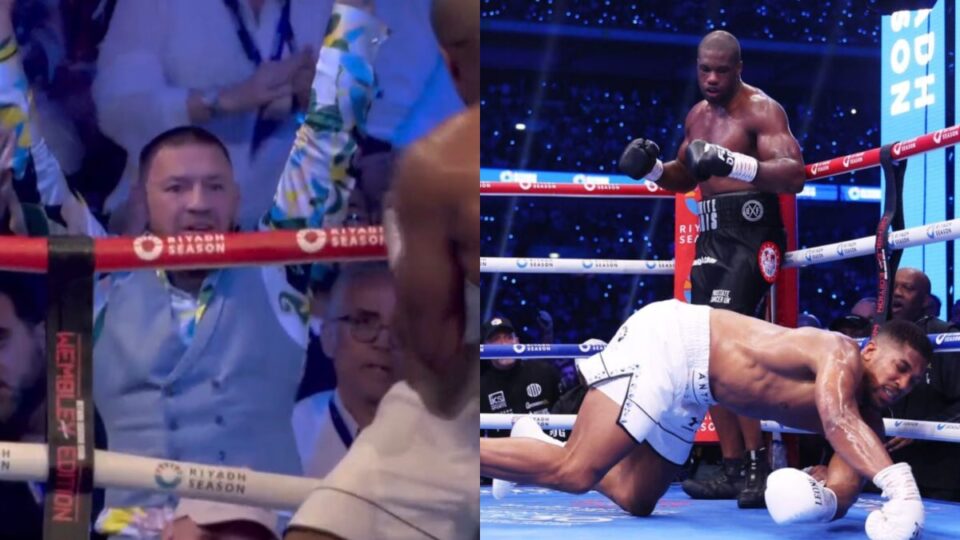 Conor McGregor et Tyson Fury choqués par le KO d’Anthony Joshua à Wembley