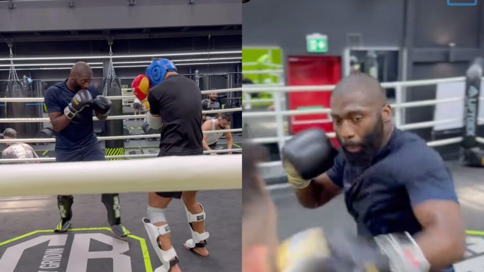 Entraînement de haut niveau pour Cedric Doumbé en France