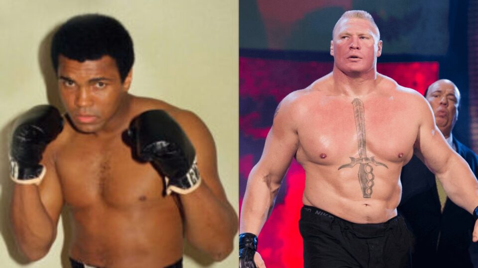 Rencontre entre Brock Lesnar et Mohammed Ali : les confidences de la superstar des sports de combats