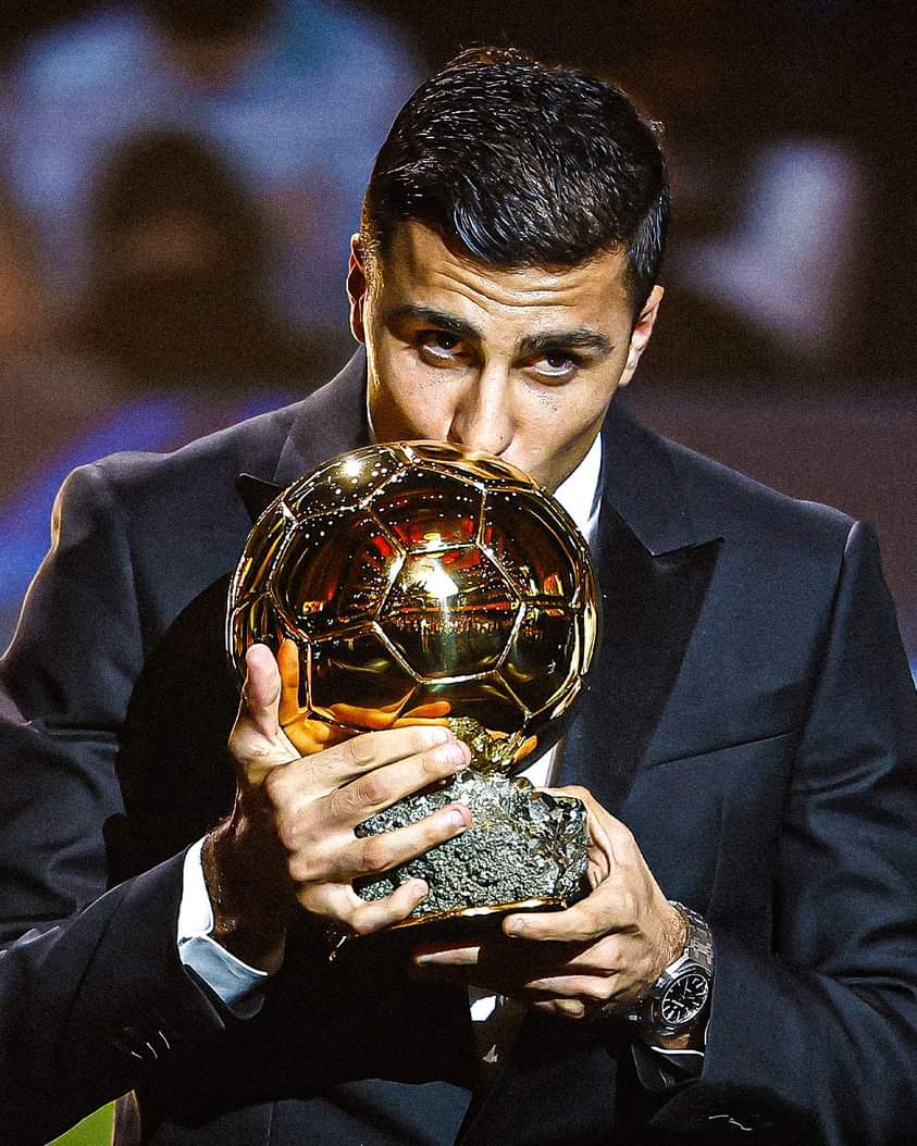 Espagne : Rodri élu Ballon d'or 2024, succède à Messi