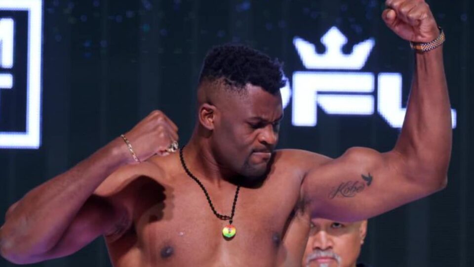 Francis Ngannou évoque ses débuts difficiles au PFL en MMA