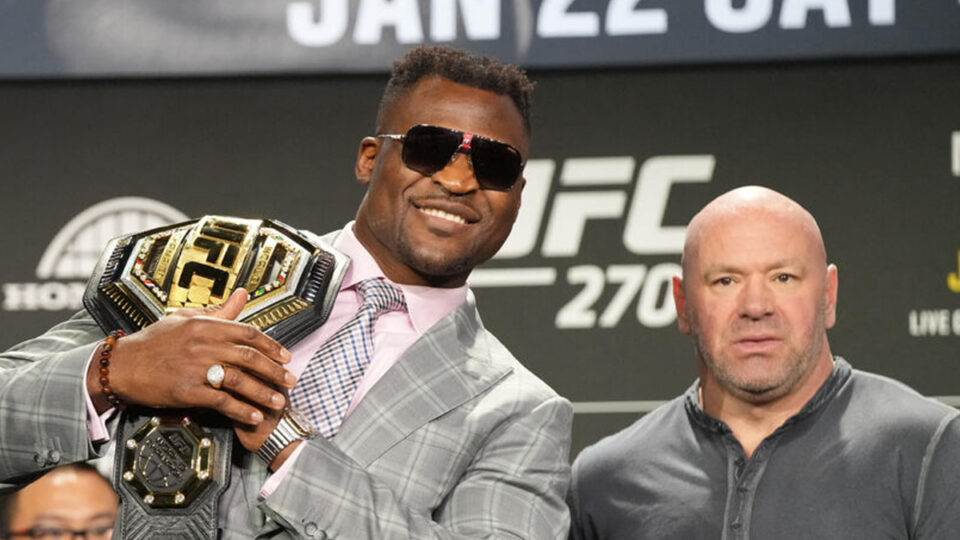 Francis Ngannou traite Dana White de menteur : les deux hommes ne s'entendent pas