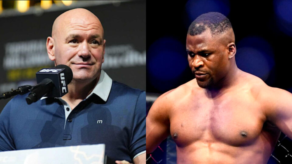 L'UFC a failli virer Francis Ngannou en 2018, révèle Dana White