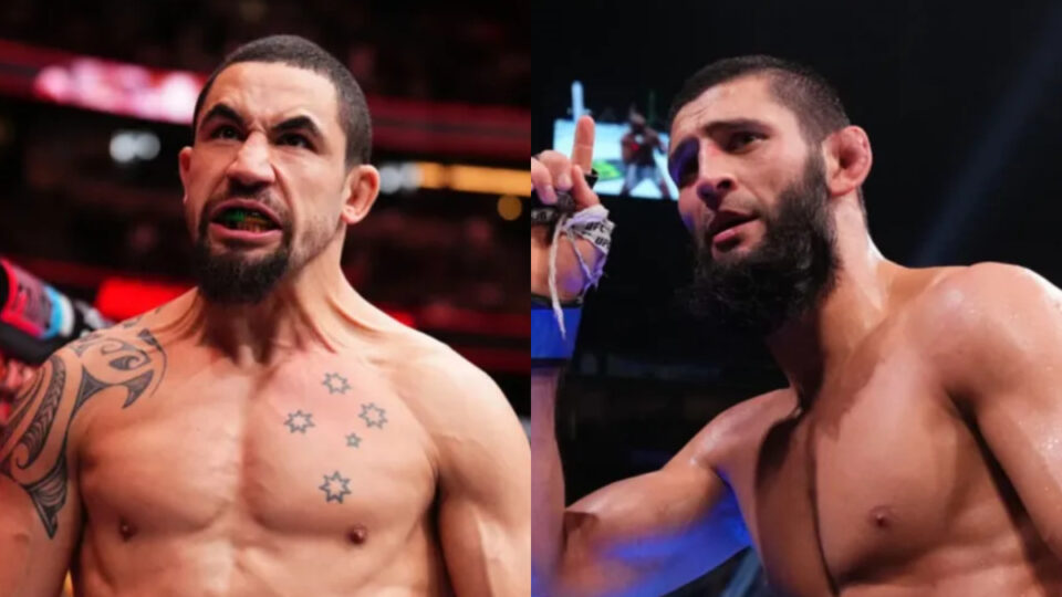 La tension monte entre Khamzat Chimaev et Robert Whittaker avant l'UFC 308