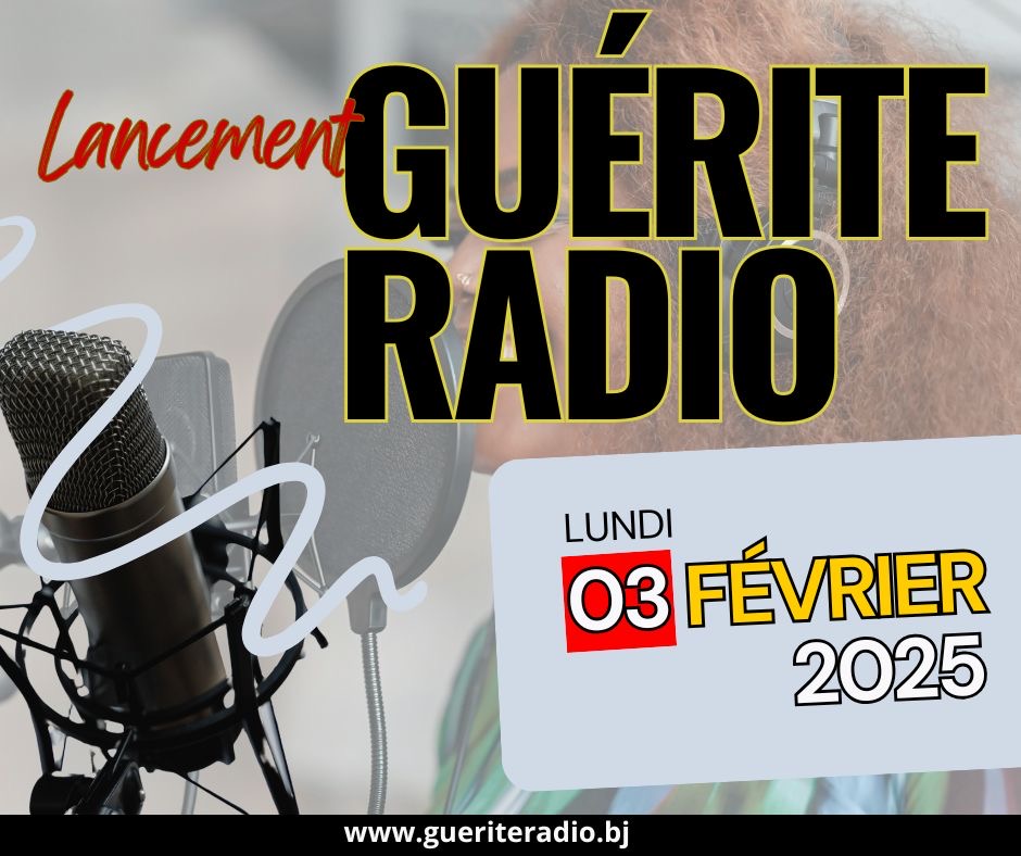 Chamss-Deen BADAROU lance Guérite Radio au Bénin le 3 Février!